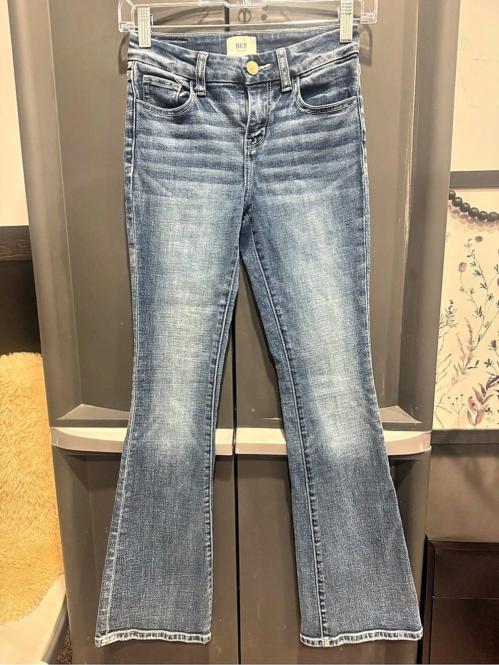 BKE Youth Bootcut Jeans Size 12L